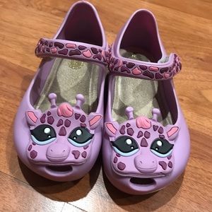 Mini Melissa giraffe flats